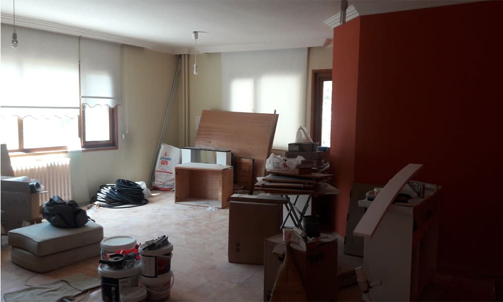 Balgat'ta anahtar teslim ev tadilat işimiz 8
